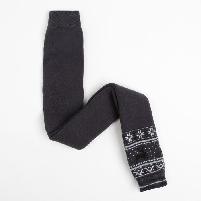 Леггинсы детские махровые, цвет тёмно-серый, рост 110-116
Леггинсы детские махровые, цвет тёмно-серый, рост 110-116