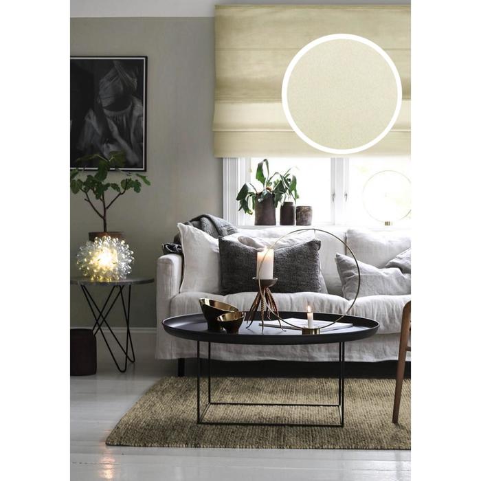 фото Римская штора «милфид», 160х190 см, цвет ваниль эскар