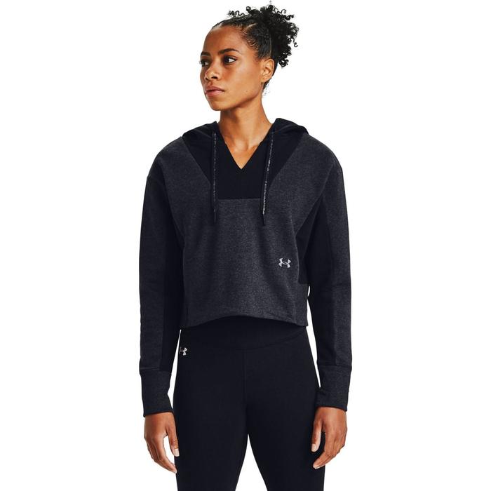 фото Худи женское under armour rival fleece emb hoodie, размер 40-42 (1362421-001)