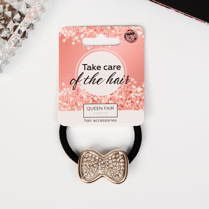 Резинка для волос "Офелия" бантик, 2х3 см 
Резинка для волос "Офелия" бантик, 2х3 см