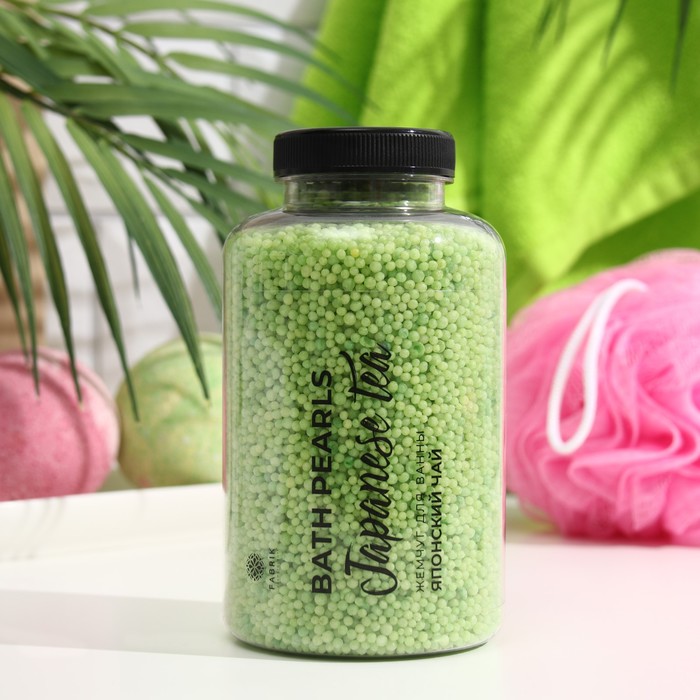 Жемчуг для ванны Fabrik Cosmetology «Японский чай», 320 г
Жемчуг для ванны Fabrik Cosmetology «Японский чай», 320 г