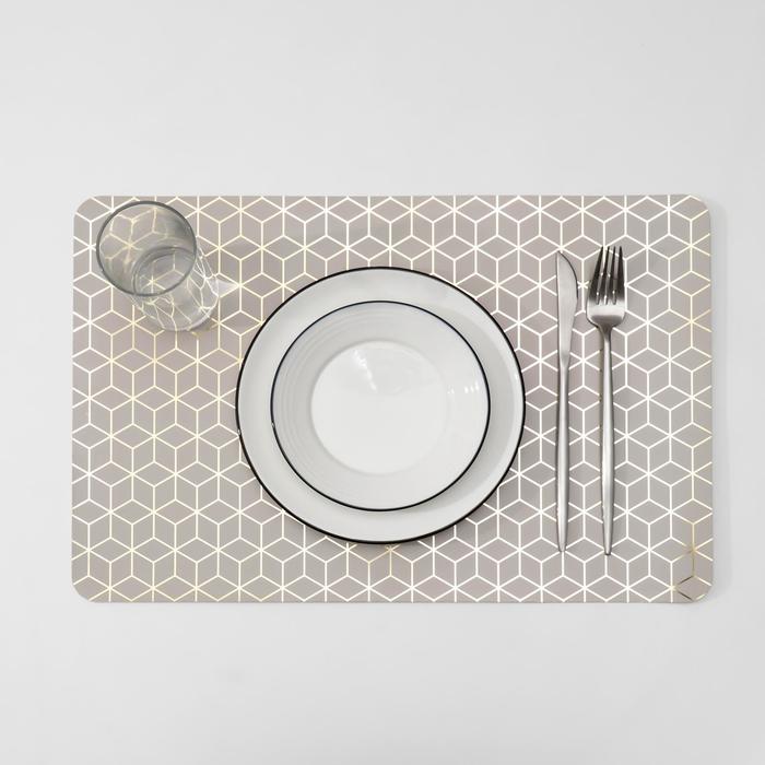 Салфетка сервировочная на стол «Рио», 45×30 см, цвет золотой
Салфетка сервировочная на стол «Рио», 45×30 см, цвет золотой