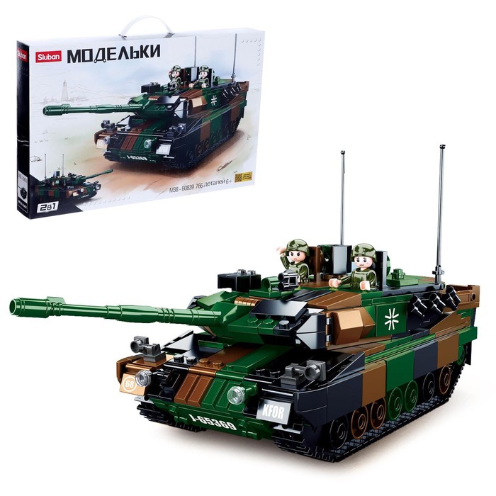 Конструктор Модельки «Боевой танк», 766 деталей
Конструктор Модельки «Боевой танк», 766 деталей