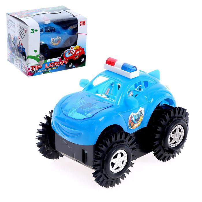 Машина-перевертыш «Полиция», работает от батареек
Машина-перевертыш «Полиция», работает от батареек