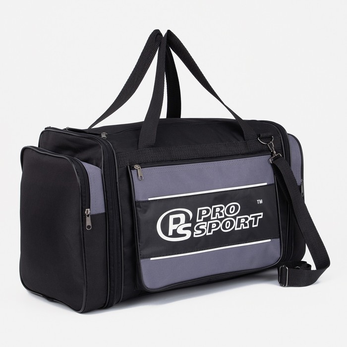 Сумка дорожная на молнии, с увеличением, 3 наружных кармана, длинный ремень, цвет чёрный/серый
Сумка дорожная на молнии, с увеличением, 3 наружных кармана, длинный ремень, цвет чёрный/серый