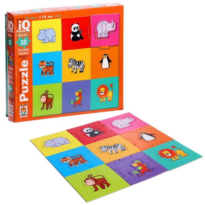 Макси-пазл «Мой весёлый зоопарк»
Макси-пазл «Мой весёлый зоопарк»