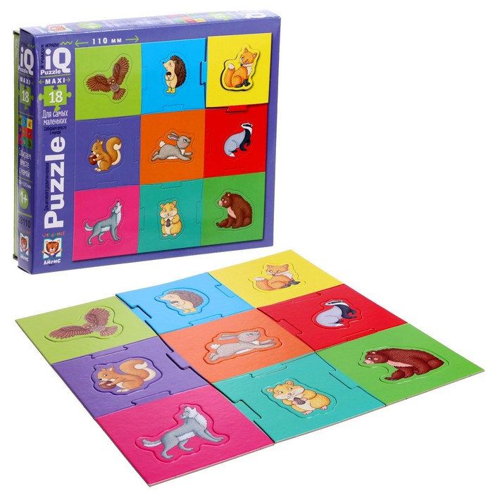 Макси-пазл «Мои лесные животные»
Макси-пазл «Мои лесные животные»