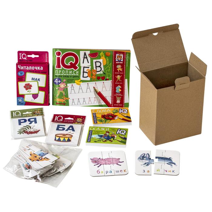 Комплект. Посылка малая с IQ-играми. Учимся читать слоги и простые слова
Комплект. Посылка малая с IQ-играми. Учимся читать слоги и простые слова