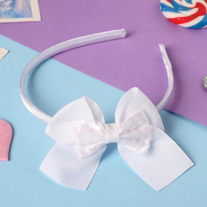 Ободок для волос "Камалия" цветочки, 9х5 см, белый
Ободок для волос "Камалия" цветочки, 9х5 см, белый