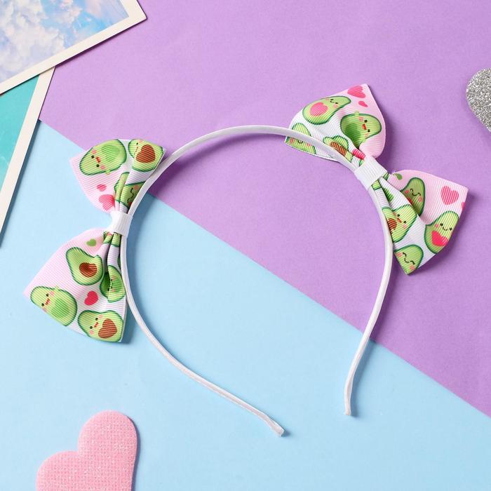 Ободок для волос "Дружные авокадики" бантики, 0,5 см
Ободок для волос "Дружные авокадики" бантики, 0,5 см