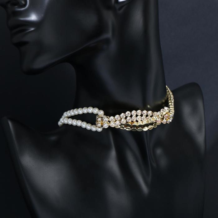 Колье "Жемчужный узелок" слияние, цвет белый в золоте, 30 см
Колье "Жемчужный узелок" слияние, цвет белый в золоте, 30 см