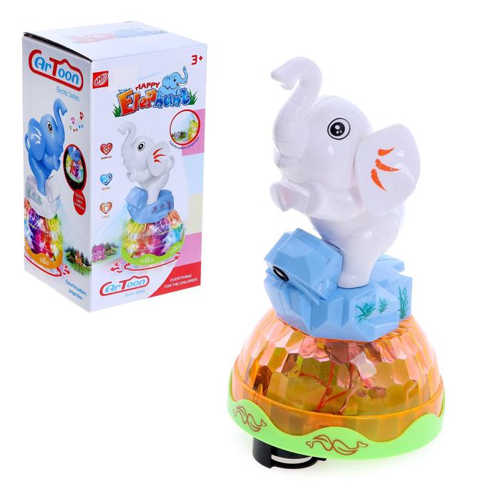 Игрушка музыкальная «Слонёнок», световые и звуковые эффекты, цвета МИКС
Игрушка музыкальная «Слонёнок», световые и звуковые эффекты, цвета МИКС