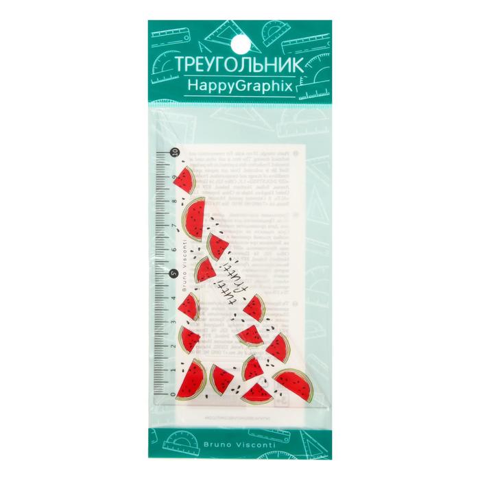 Треугольник НappyGraphix "Арбуз", 30 градусов
Треугольник НappyGraphix "Арбуз", 30 градусов