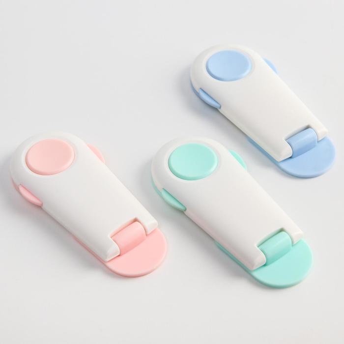 Блокиратор для дверей шкафов, цвет МИКС
Блокиратор для дверей шкафов, цвет МИКС