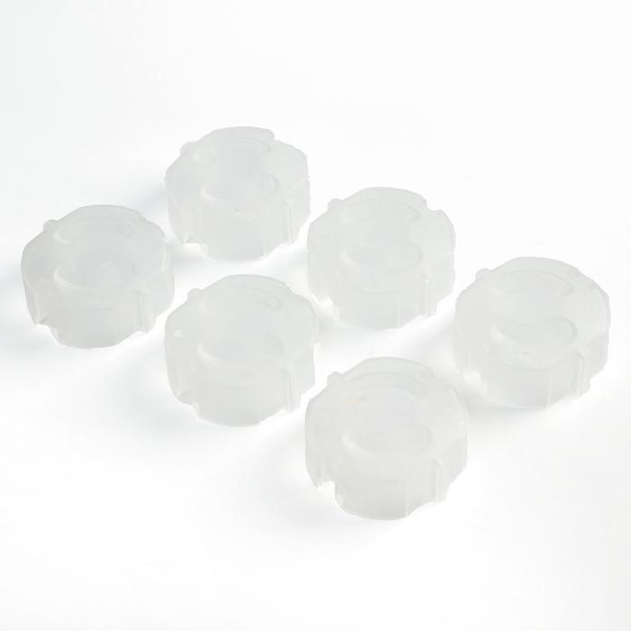 Набор заглушек для розеток, 6 шт., цвет прозрачный 
Набор заглушек для розеток, 6 шт., цвет прозрачный