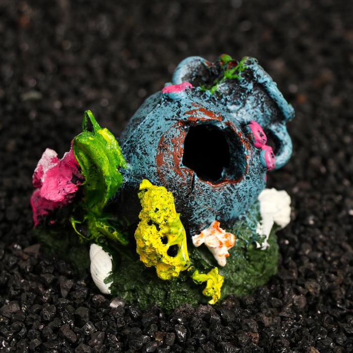 Декор для аквариума "Ваза в кораллах", 8 х 7 х 6,5 см
Декор для аквариума "Ваза в кораллах", 8 х 7 х 6,5 см