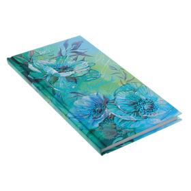 Записная книжка, 110 x 206 мм, 80 листов, "Нежные цветы", твёрдая обложка, матовая ламинация, выборочный лак, тиснение фольгой
Записная книжка, 110 x 206 мм, 80 листов, "Нежные цветы", твёрдая обложка, матовая ламинация, выборочный лак, тиснение фольгой