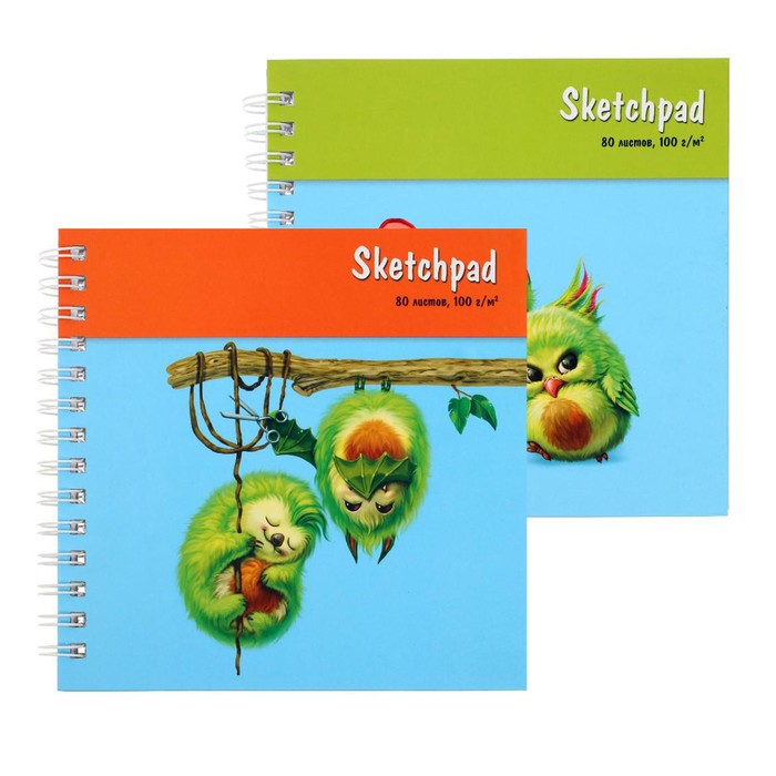 Скетчпад, 195 х 195 мм, 80 листов, на гребне, "Авокадо", твёрдая обложка, матовая ламинация, 100 г/м 2 
Скетчпад, 195 х 195 мм, 80 листов, на гребне, "Авокадо", твёрдая обложка, матовая ламинация, 100 г/м 2