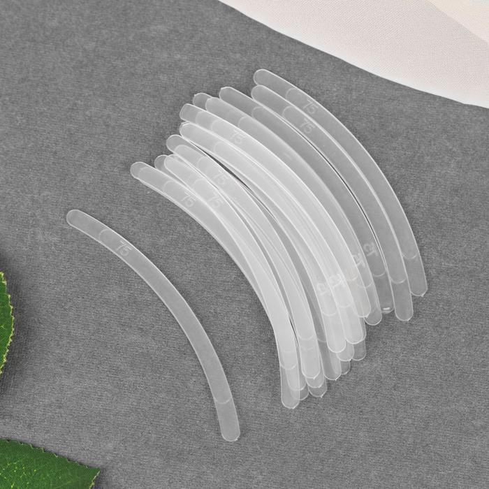 Пластина для корсета и бюстгальтера, дуга, 20 шт, 75 × 5 мм
Пластина для корсета и бюстгальтера, дуга, 20 шт, 75 × 5 мм