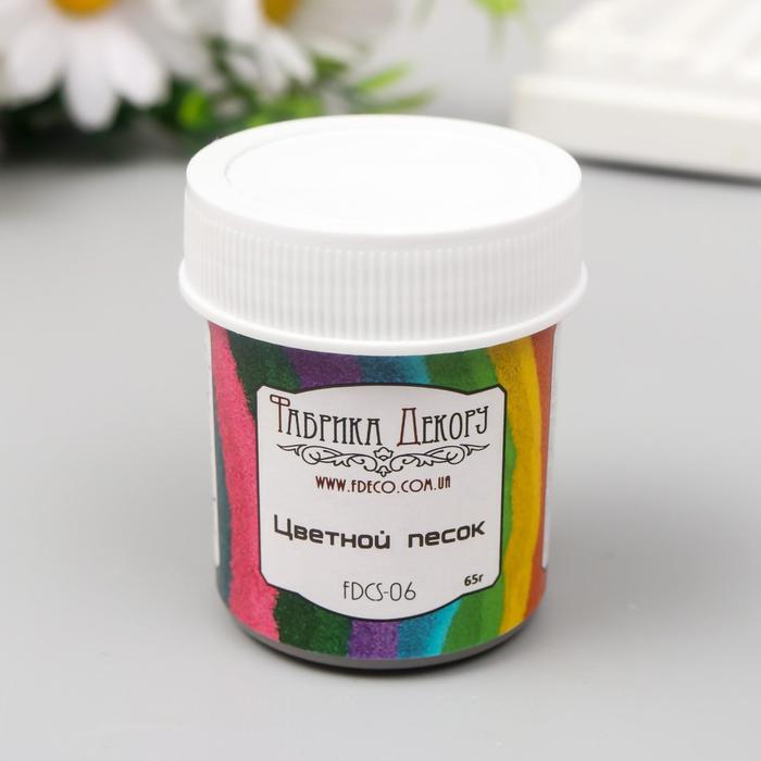 Декоративный песок "Fabrika Decoru" 40 мл, серо-голубой
Декоративный песок "Fabrika Decoru" 40 мл, серо-голубой