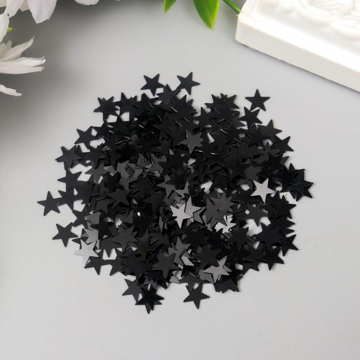 Набор пайеток "Звёздочки" №108, 7 мм, чёрный
Набор пайеток "Звёздочки" №108, 7 мм, чёрный
