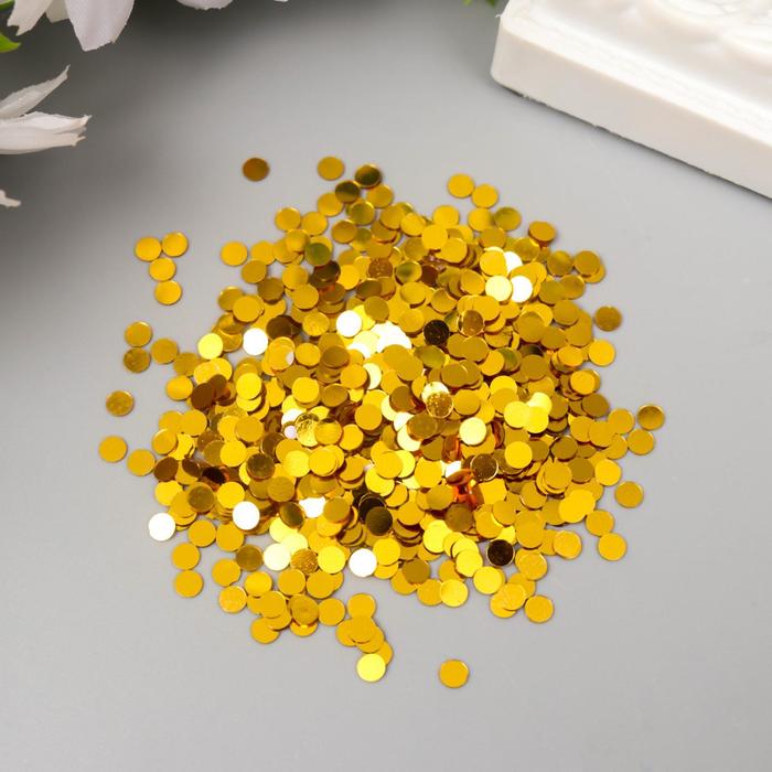 Набор пайеток "Fabrika Decoru" №406, 4 мм, золото
Набор пайеток "Fabrika Decoru" №406, 4 мм, золото