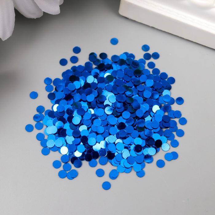 Набор пайеток "Fabrika Decoru" №412, 4 мм, синий
Набор пайеток "Fabrika Decoru" №412, 4 мм, синий