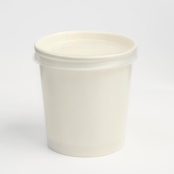 Супница с пластиковой крышкой, белая, 500 мл
Супница с пластиковой крышкой, белая, 500 мл