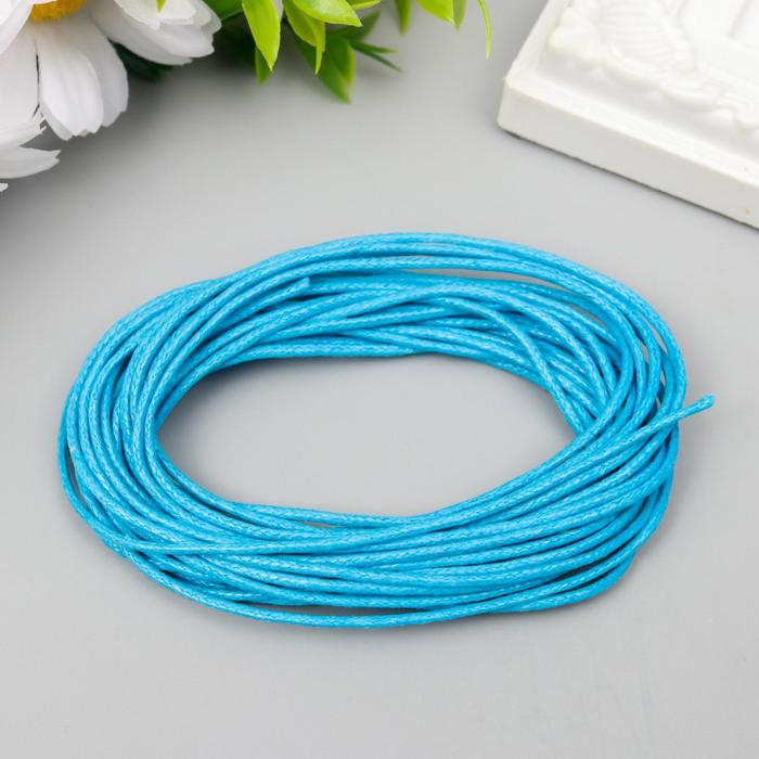 Вощеный шнур "Fabrika Decoru". бирюзовый, 2 мм, 5 м
Вощеный шнур "Fabrika Decoru". бирюзовый, 2 мм, 5 м