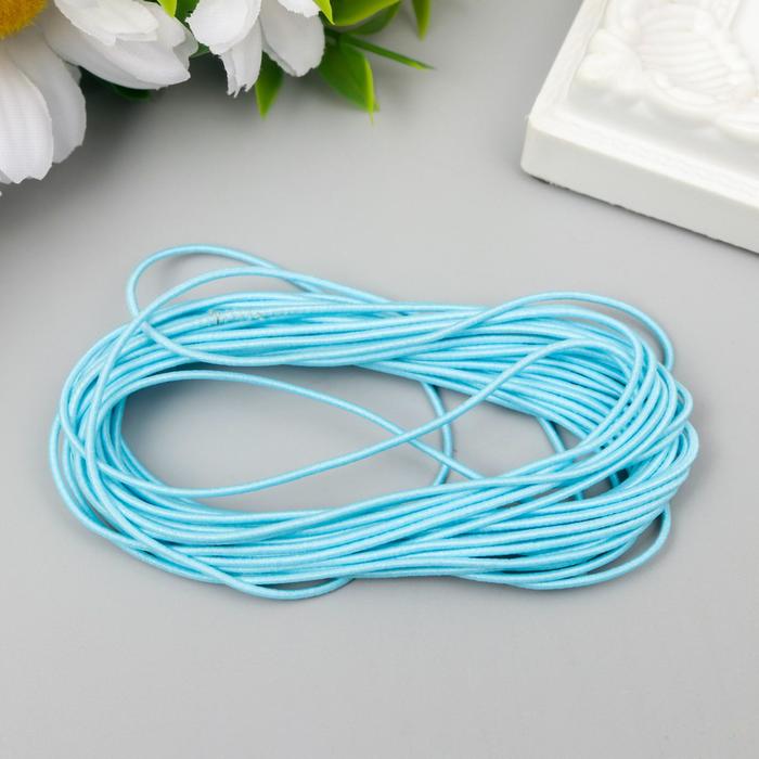 Резинка декоративная для скрапбукинга "Fabrika Decoru" круглая 1 мм, 5м, голубая
Резинка декоративная для скрапбукинга "Fabrika Decoru" круглая 1 мм, 5м, голубая