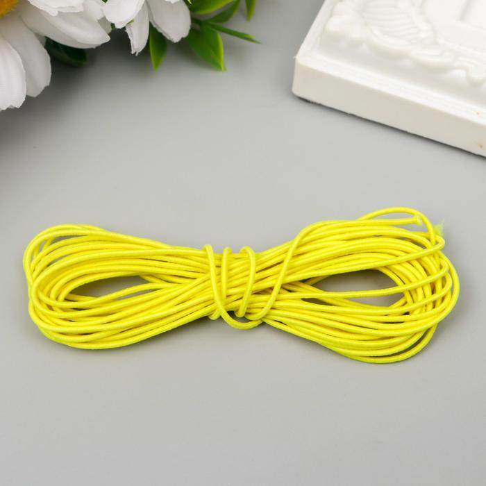 Резинка декоративная для скрапбукинга "Fabrika Decoru" круглая 1 мм, 5м, ярко-жёлтая
Резинка декоративная для скрапбукинга "Fabrika Decoru" круглая 1 мм, 5м, ярко-жёлтая