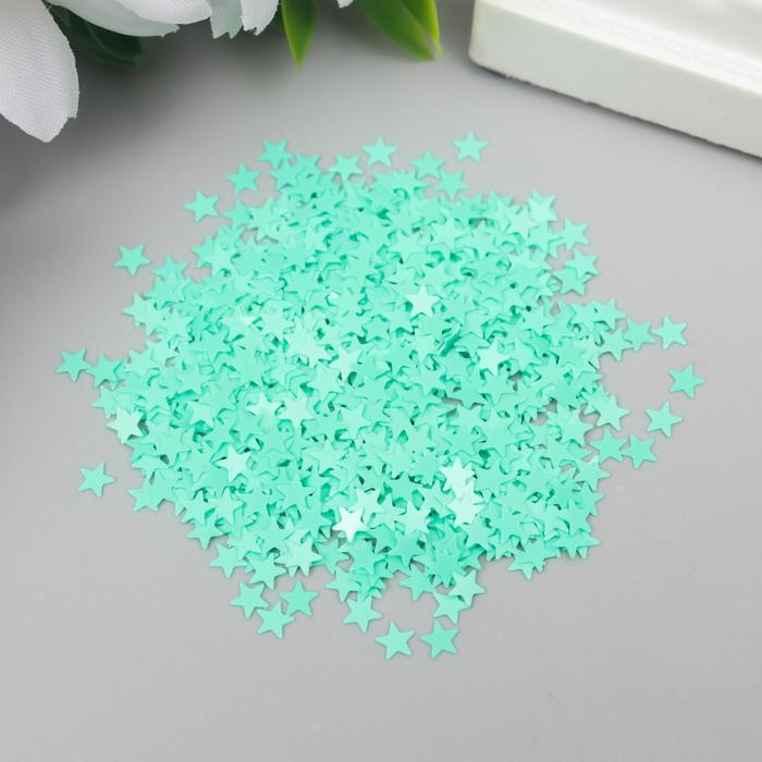 Набор пайеток "Звёздочки" №014, 4 мм, мятный
Набор пайеток "Звёздочки" №014, 4 мм, мятный