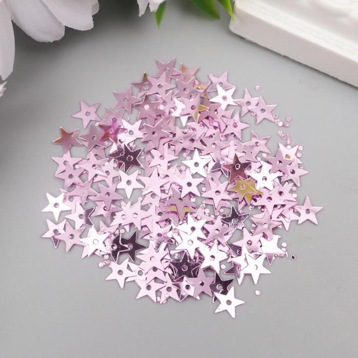 Набор пайеток "Звёздочки" №116, 7 мм, розовый
Набор пайеток "Звёздочки" №116, 7 мм, розовый