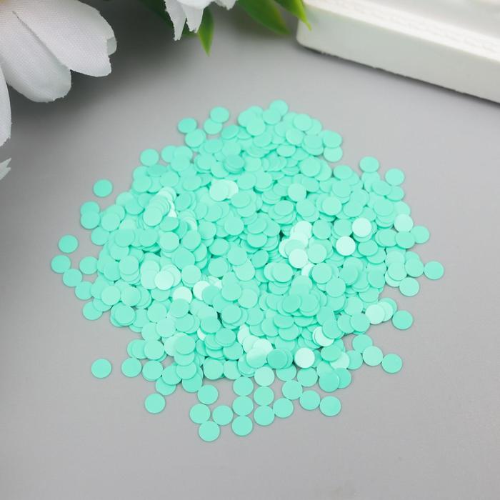 Набор пайеток "Fabrika Decoru" №408, 4 мм, мятный
Набор пайеток "Fabrika Decoru" №408, 4 мм, мятный