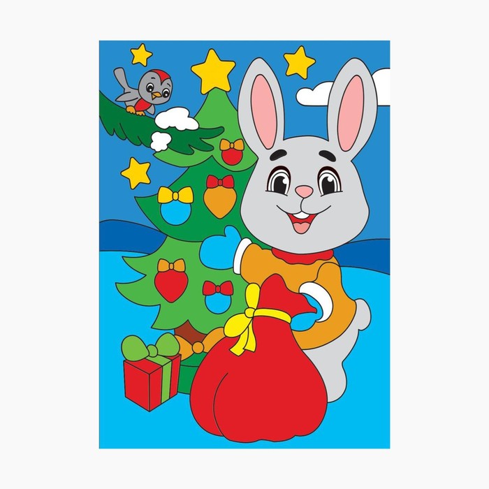 Картина по номерам «Зайчик с подарками» 20х28.5 см
Картина по номерам «Зайчик с подарками» 20х28.5 см