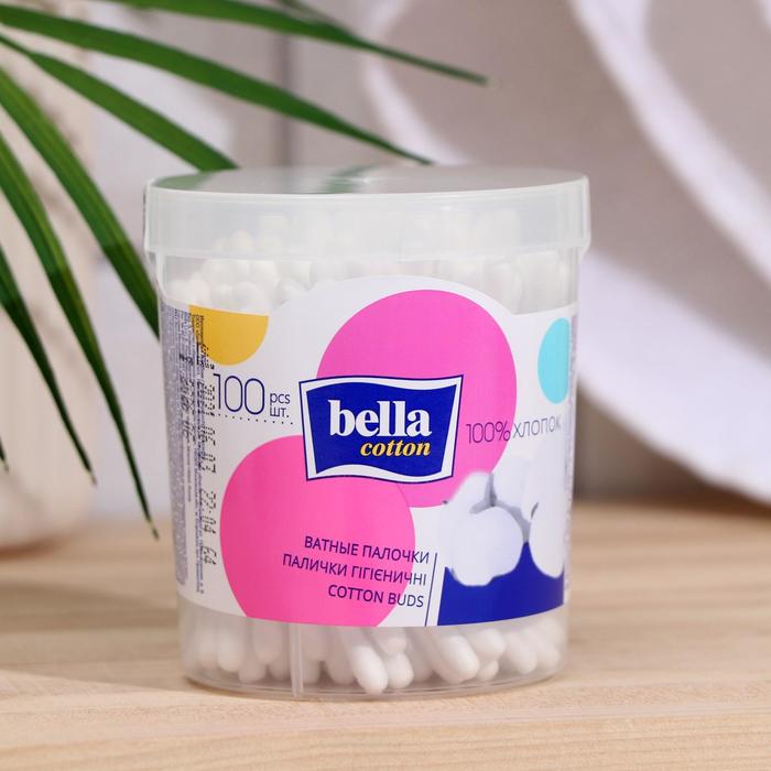 Ватные палочки Bella cotton 100 шт. (коробка круг)
Ватные палочки Bella cotton 100 шт. (коробка круг)