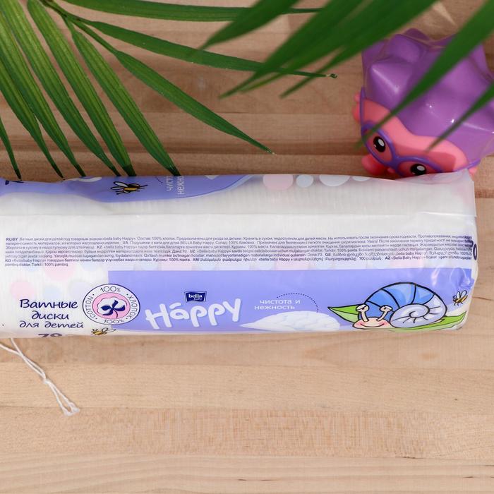 фото Ватные диски bella baby happy по 70 шт