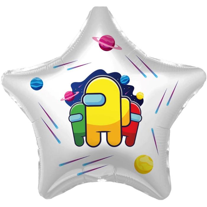 Шар фольгированный 19" «Космонавтики», звезда
Шар фольгированный 19" «Космонавтики», звезда