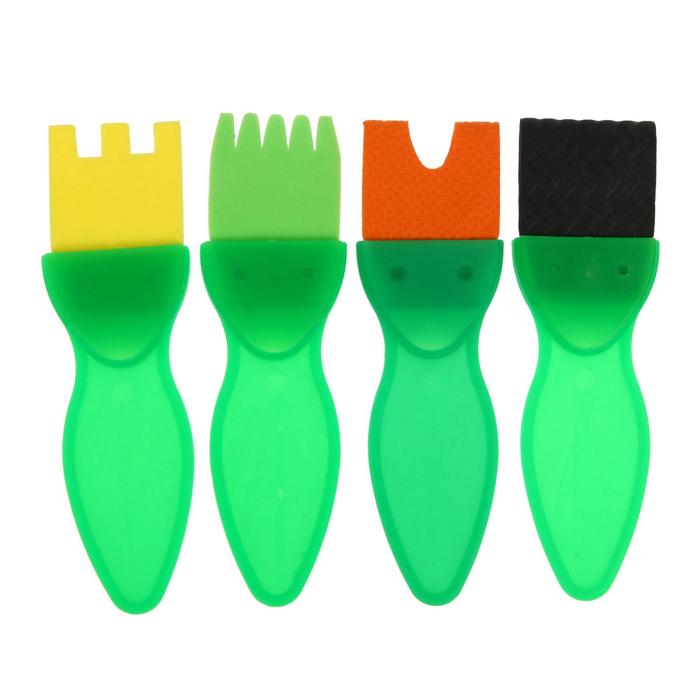 Набор инструментов для рисования, 4 штуки
Набор инструментов для рисования, 4 штуки