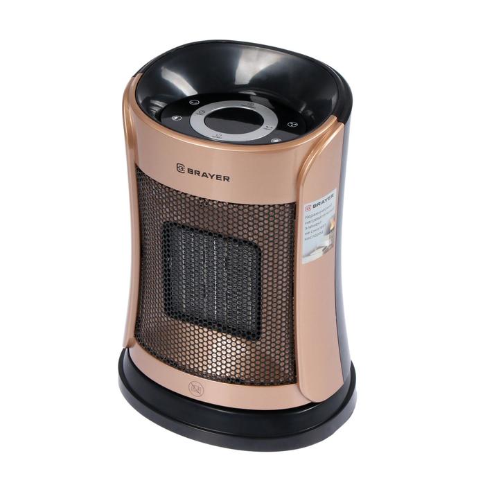 Тепловентилятор BRAYER BR4851, керамический, 1500 Вт, 3 режима, до 15 м2, коричневый
Тепловентилятор BRAYER BR4851, керамический, 1500 Вт, 3 режима, до 15 м2, коричневый