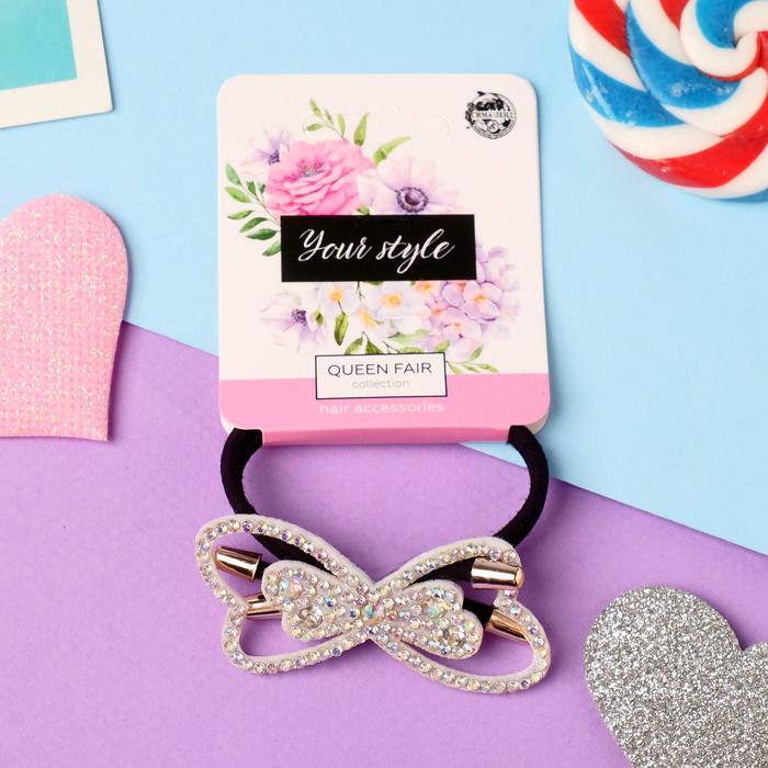 Резинка для волос "Авигея" бантик-сердце
Резинка для волос "Авигея" бантик-сердце