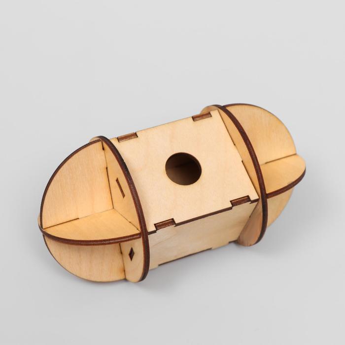 Интерактивная игрушка для животных с выпадающим кормом, 15 х 8 х 8 см
Интерактивная игрушка для животных с выпадающим кормом, 15 х 8 х 8 см