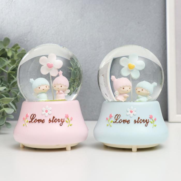 Сувенир полистоун водяной шар свет, музыка "Малыши с крылышками у цветочка" МИКС13х8х8 см
Сувенир полистоун водяной шар свет, музыка "Малыши с крылышками у цветочка" МИКС13х8х8 см