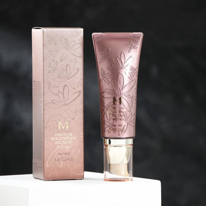 Тональный крем MISSHA M Signature Real Complete BB Cream SPF25/PA++ (No.21/Light Pink Beige), 45 г
Тональный крем MISSHA M Signature Real Complete BB Cream SPF25/PA++ (No.21/Light Pink Beige), 45 г