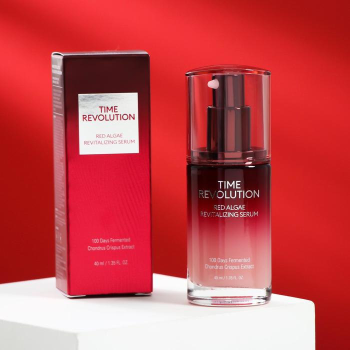 Сыворотка для лица интенсивная MISSHA Time Revolution Red Algae Revitalizing Serum лифтинговая, 40 мл
Сыворотка для лица интенсивная MISSHA Time Revolution Red Algae Revitalizing Serum лифтинговая, 40 мл