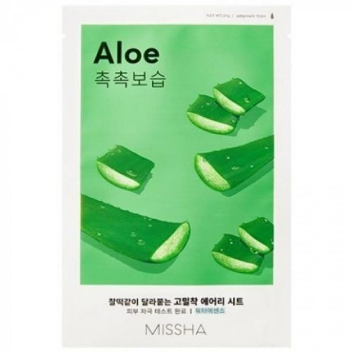 Маска для лица MISSHA Airy Fit Sheet Mask Aloe
Маска для лица MISSHA Airy Fit Sheet Mask Aloe