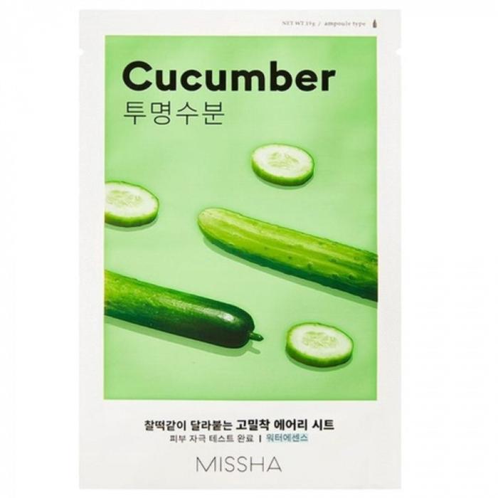 Маска для лица MISSHA Airy Fit Sheet Mask Cucumber
Маска для лица MISSHA Airy Fit Sheet Mask Cucumber