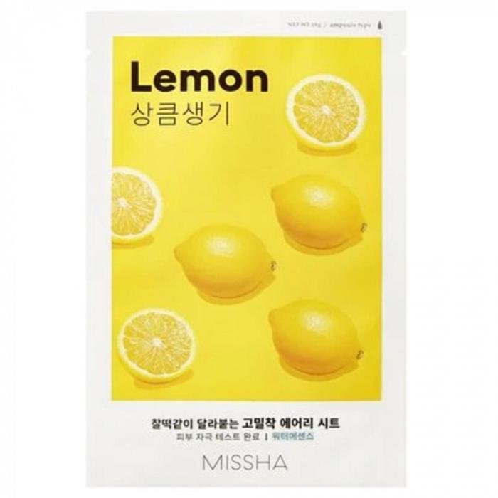 Маска для лица MISSHA Airy Fit Sheet Mask Lemon
Маска для лица MISSHA Airy Fit Sheet Mask Lemon
