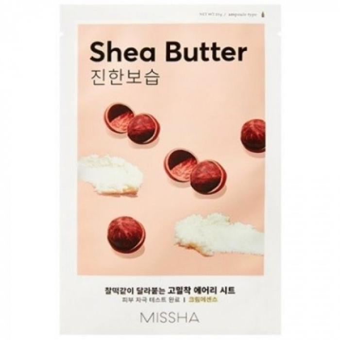 Маска для лица MISSHA Airy Fit Sheet Mask Shea Butter
Маска для лица MISSHA Airy Fit Sheet Mask Shea Butter