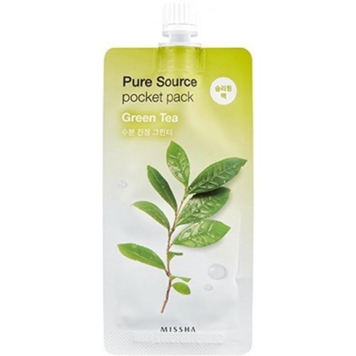 Маска для лица MISSHA Pure Source Pocket Pack Green Tea, 10 мл
Маска для лица MISSHA Pure Source Pocket Pack Green Tea, 10 мл